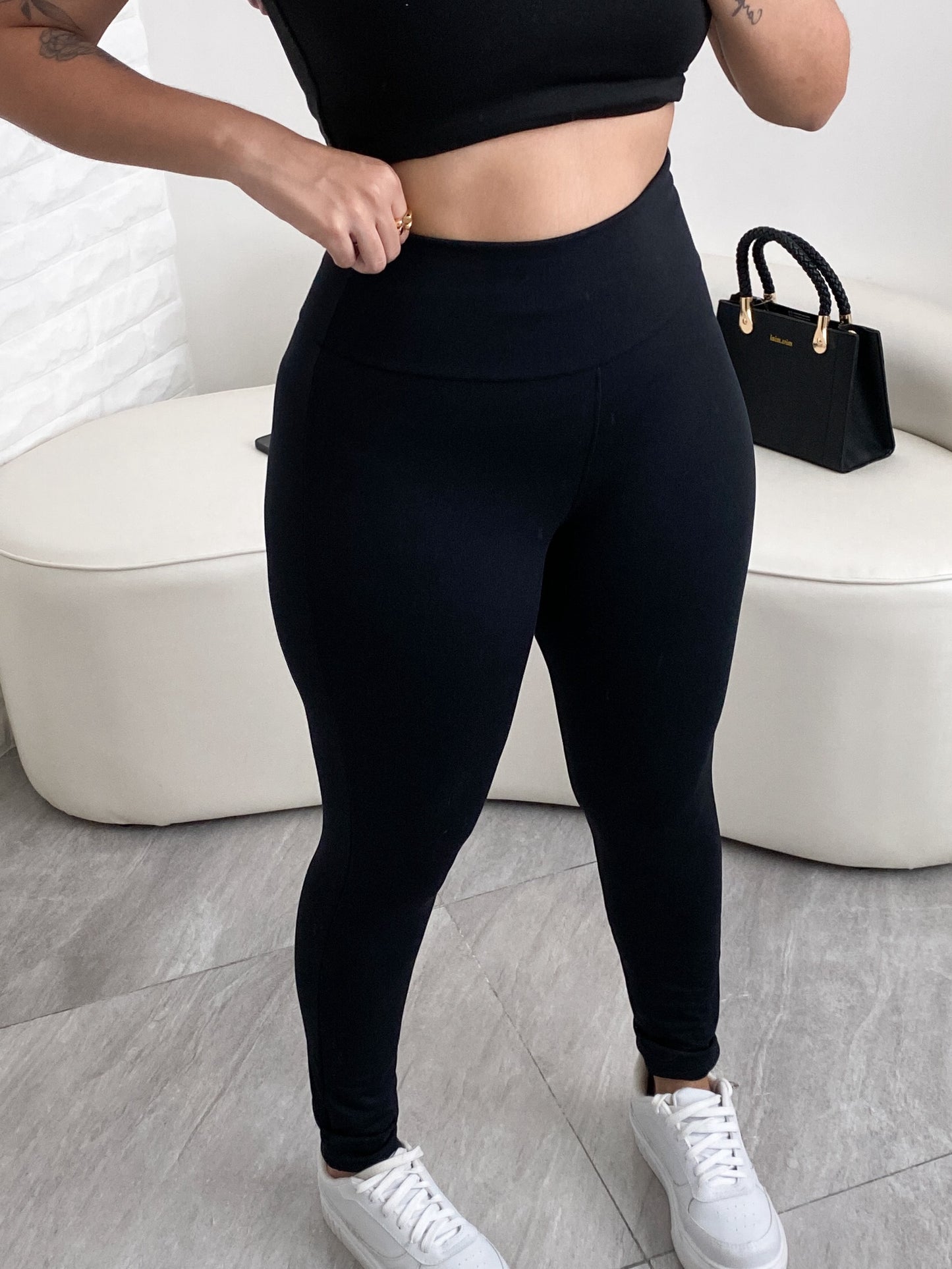 Calça Legging Flanelada