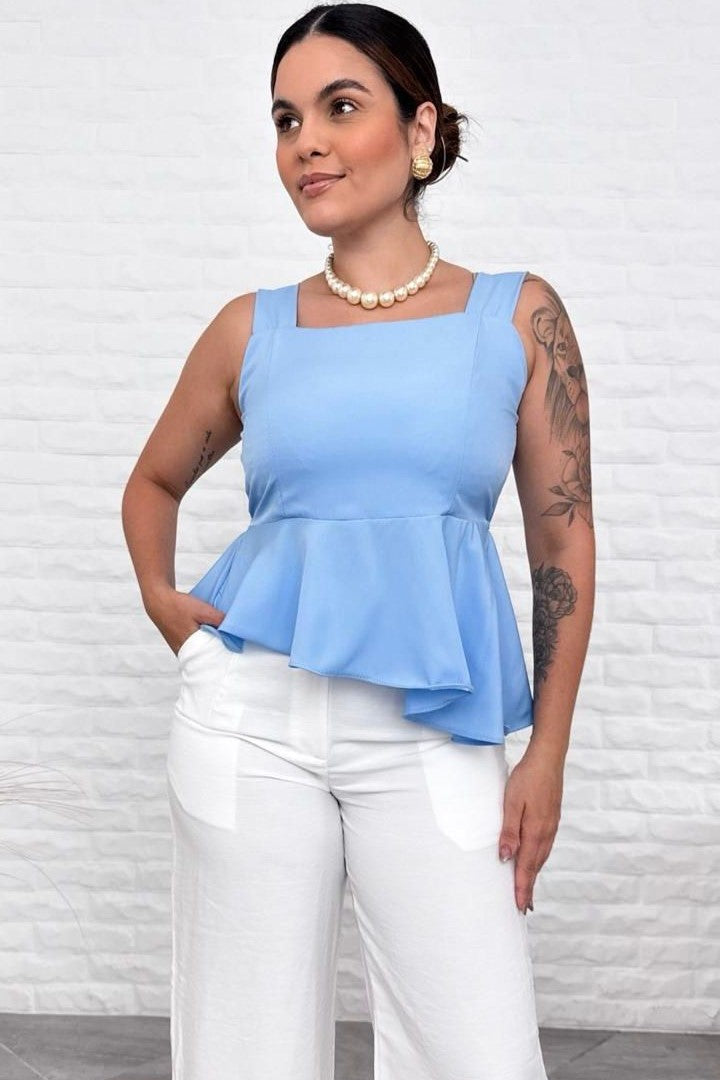 Blusa Peplum Analu
