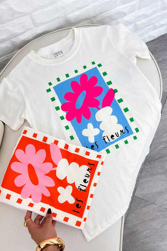 T-Shirt Fleurs